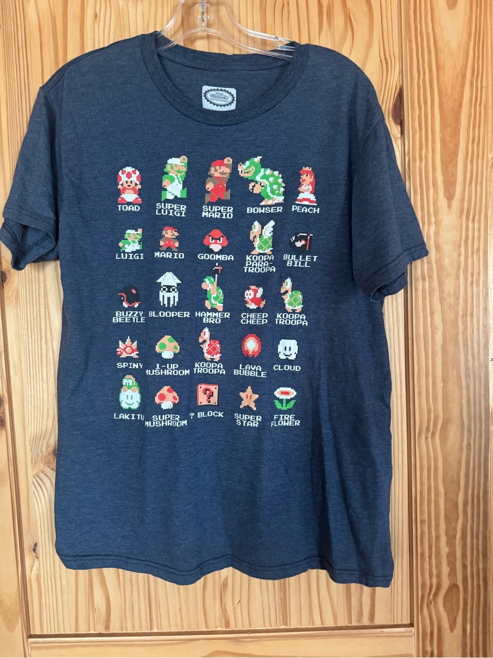 Nintendo Super Mario Character Graphic Tee